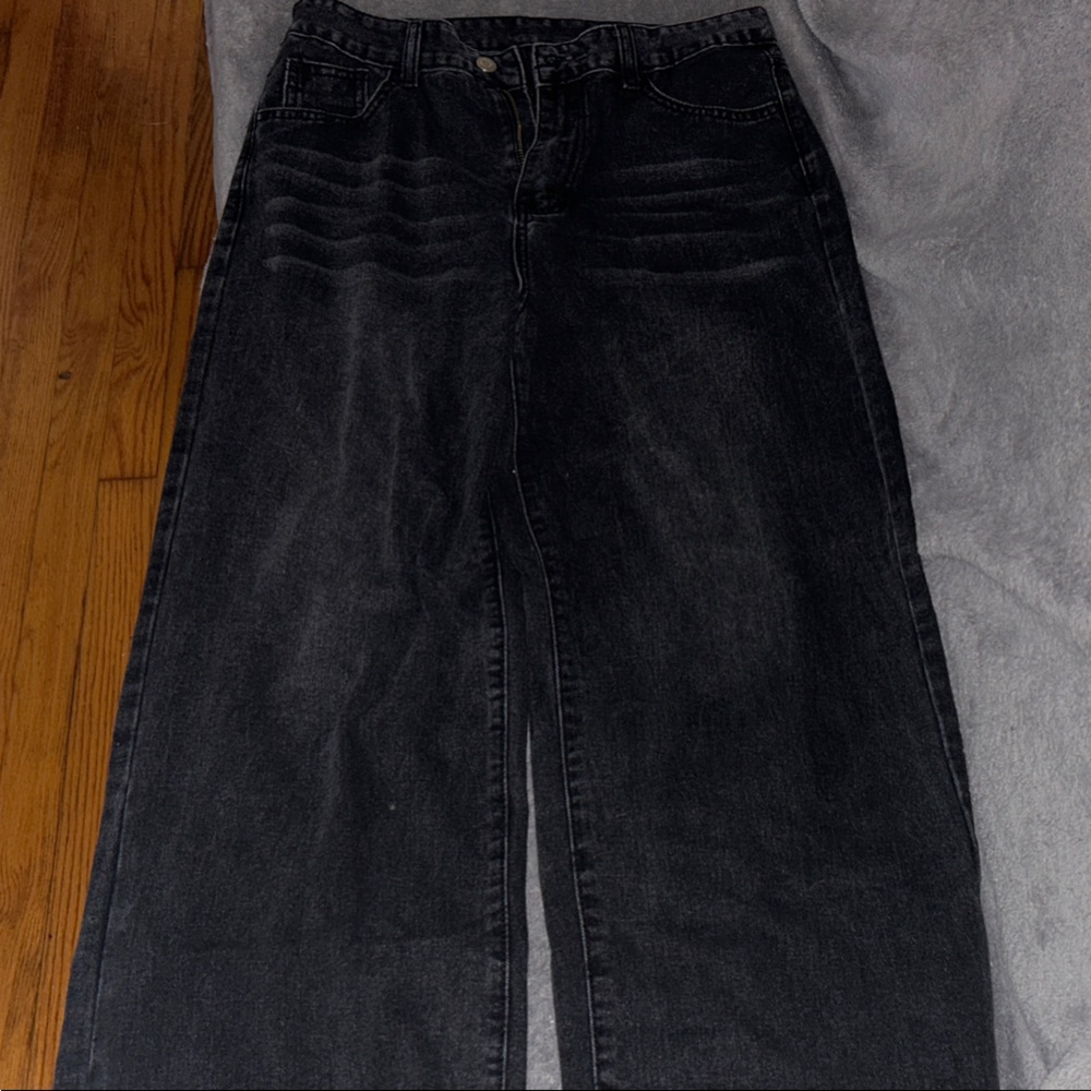 SHEIN Black Ankle & Cropped Jeans